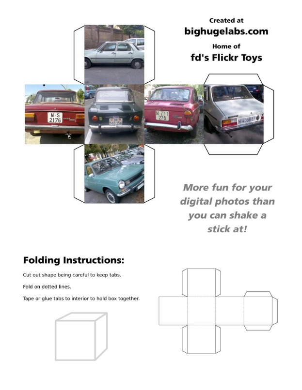 Ein Präsentationsschieb mit Fahrzeugen auf einer Straße und darauf geschriebenem Text.