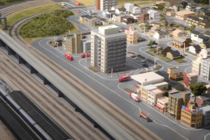 Schlüsselprojekt für ein neues Bahnhofsgebiet